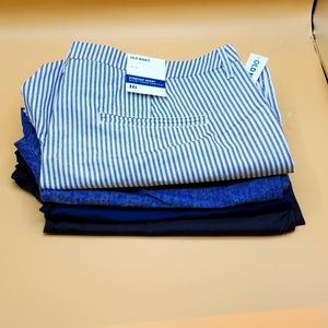 Lot of 4 Old Navy 5" Everyday Shorts, Size 16